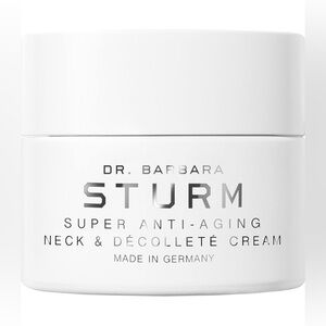 NWT Dr. Barbara Sturm Super Anti-Aging Neck & Décolleté Cream – Travel 3.5 mL